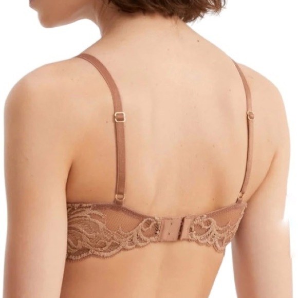 NEW! Natori feather bra color: cinnamon - Picture 3 of 6